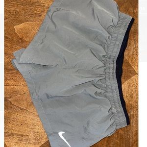 Nike Dri fit running shorts grey Small